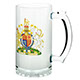 G-P Frosted Glass Beer Mug