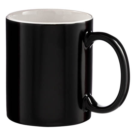 F-M Black Colour Change Mug F-M Black Colour Change Mug
