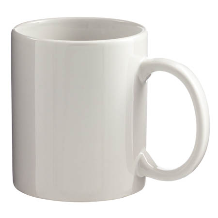 M-01 White Ceramic Mug M-01 White Ceramic Mug