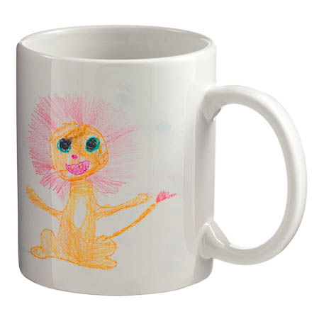 M-01 White Ceramic Mug M-01 White Ceramic Mug