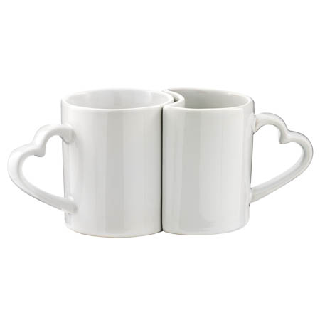 M-04 White Couples Mugs M-04 White Couples Mugs