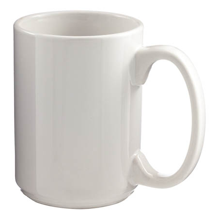 M-06 Large White Mug M-06 Large White Mug