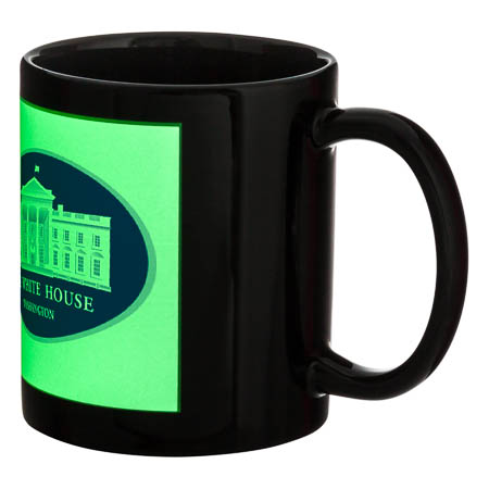 M-13 Black Glow in the Dark Mug M-13 Black Glow in the Dark Mug