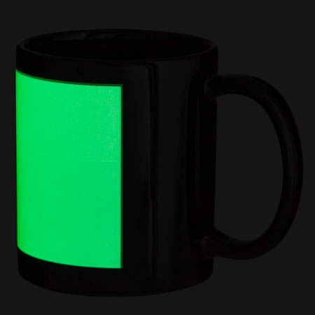 M-13 Black Glow in the Dark Mug M-13 Black Glow in the Dark Mug
