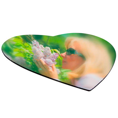 MP5 Heart Shaped Mouse Pad MP5 Heart Shaped Mouse Pad
