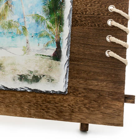 SH-39 Large Rectangular Rock Photo Wooden Frame SH-39 Large Rectangular Rock Photo Wooden Frame