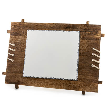 SH-39 Large Rectangular Rock Photo Wooden Frame SH-39 Large Rectangular Rock Photo Wooden Frame