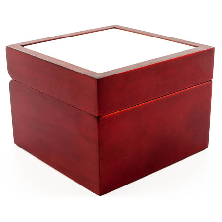 T442 Jewellery Box With Tile T442 Jewellery Box With Tile