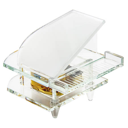 SJ16 Crystal Photo Frame Piano Music Box SJ16 Crystal Photo Frame Piano Music Box