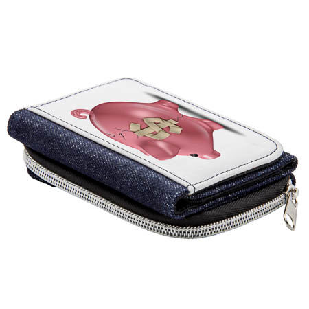 W13 Jean Canvas Wallet W13 Jean Canvas Wallet