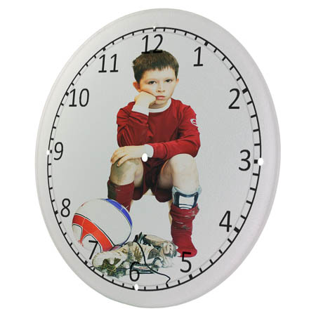 XZJPNWC158 Textured Glass Clock XZJPNWC158 Textured Glass Clock
